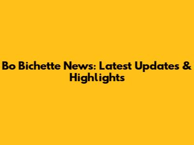 Bo Bichette News: Latest Updates & Highlights