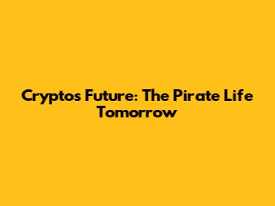 Crypto's Future: The Pirate Life Tomorrow