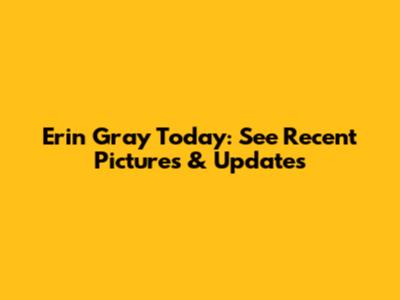 Erin Gray Today: See Recent Pictures & Updates