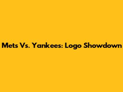 Mets Vs. Yankees: Logo Showdown