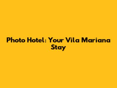 Photo Hotel: Your Vila Mariana Stay