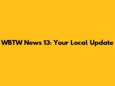 WBTW News 13: Your Local Update